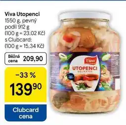 Tesco Viva Utopenci, 1550 g nabídka