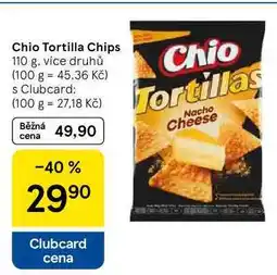 Tesco Chio Tortilla Chips, 110 g nabídka