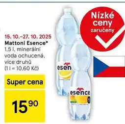 Tesco Mattoni Esence, 1,5 I nabídka