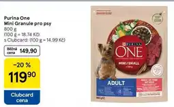 Tesco Purina One Mini Granule pro psy, 800 g nabídka