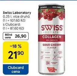 Tesco Swiss Laboratory, 0.25 l, více druhů nabídka