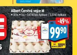 Albert Albert Čerstvá vejce M 30 ks nabídka