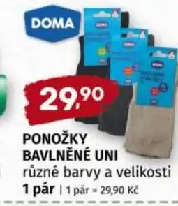 Terno DOMA Ponožky bavlněné uni nabídka