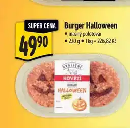 Albert Burger Halloween 220 g nabídka