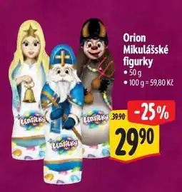 Albert Orion Mikulášské figurky 50 g nabídka