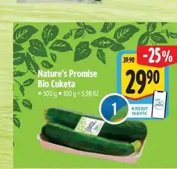 Albert Nature's Promise Bio Cuketa 500 g nabídka