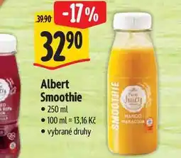 Albert Albert Smoothie 250 ml nabídka