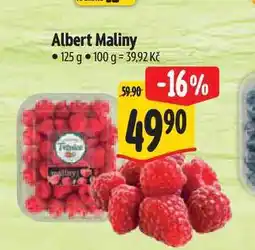 Albert Albert Maliny 125 g nabídka