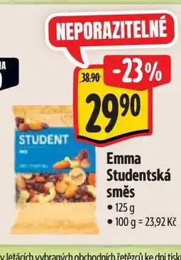 Albert Emma Studentská směs 125 g nabídka