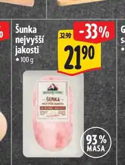 Albert Šunka nejvyšší jakosti 100 g nabídka