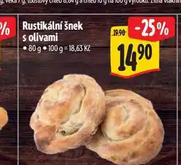 Albert Rustikální šnek s olivami 80 g nabídka