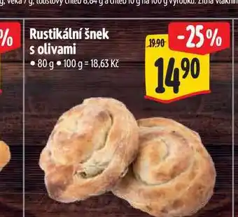 Albert Rustikální šnek s olivami 80 g nabídka