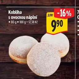 Albert Kobliha s ovocnou náplní 80 g nabídka