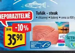 Albert Tuňák - steak 100 g nabídka