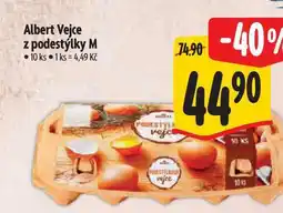 Albert Albert Vejce z podestýlky M 10 ks nabídka