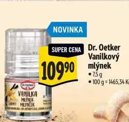 Albert Dr. Oetker Vanilkový mlýnek 7,5 g nabídka