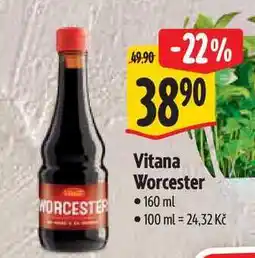 Albert Vitana Worcester 160 ml nabídka