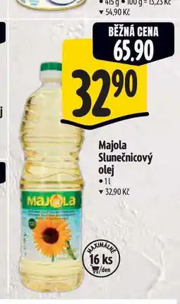 Albert Majola Slunečnicový olej 1 l nabídka