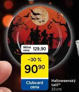 Tesco Halloweenský talíř, 33 cm nabídka