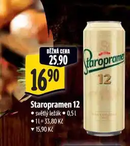 Albert Staropramen 12 0,5 l nabídka