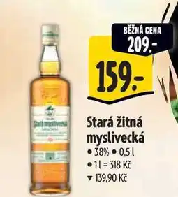 Albert Stará žitná myslivecká 0,5 l nabídka