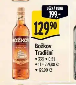 Albert Božkov Tradiční 0,5 l nabídka