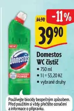 Albert Domestos WC čistič 750 ml nabídka
