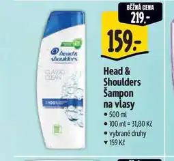 Albert Head & Shoulders Šampon na vlasy 500 ml nabídka