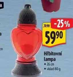 Albert Hřbitovní lampa 26 cm nabídka