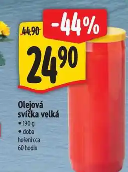 Albert Olejová svíčka velká 190 g nabídka
