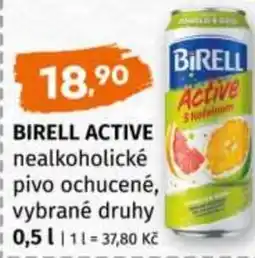 Terno Birell active nealkoholické pivo ochucené nabídka