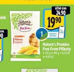 Albert Nature's Promise Free From Piškoty 120 g nabídka