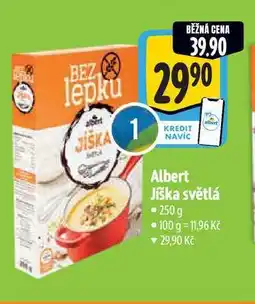 Albert Albert Jíška světlá 250g nabídka