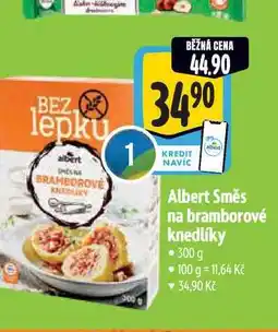 Albert Albert Směs na bramborové knedlíky 300 g nabídka