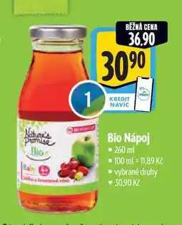 Albert Bio Nápoj 260 ml nabídka