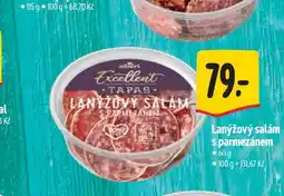 Albert Lanýžový salám s parmezánem 60 g nabídka