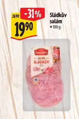 Albert Sládkův salám 100 g nabídka