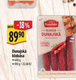 Albert Dunajská klobása 400 g nabídka
