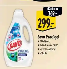 Albert Savo Prací gel 48 dávek nabídka