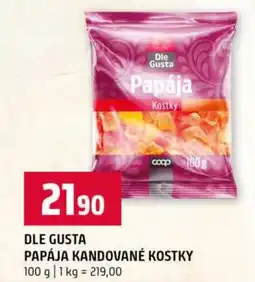 Terno Dle gusta papája kandované kostky nabídka