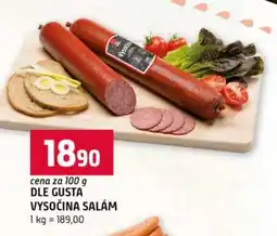 Terno Dle gusta vysočina salam nabídka