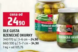 Terno Dle gusta bzenecké okurky nabídka