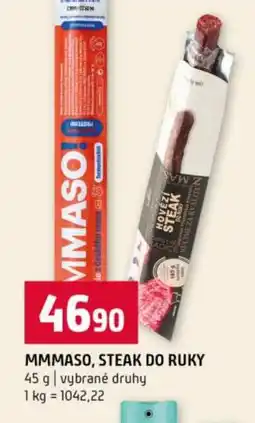 Terno Mmmaso, steak do ruky nabídka