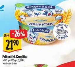 Albert Pribináček Krupička nabídka