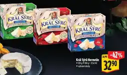 Albert Král Sýrů Hermelín nabídka