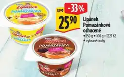 Albert Madeta Lipanek Pomazánkové ochucené nabídka