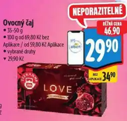 Albert Ovocný čaj nabídka