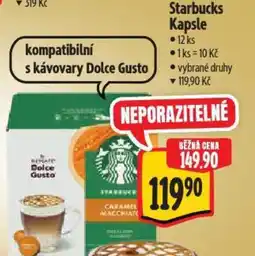 Albert Starbucks Kapsle nabídka