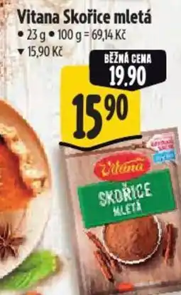 Albert Vitana Skořice mletá nabídka