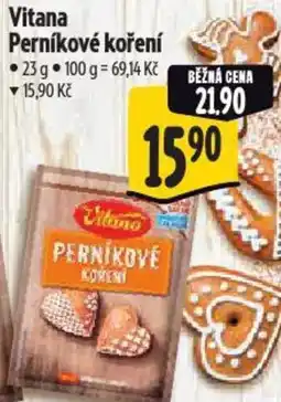 Albert Vitana Perníkové koření nabídka